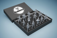 Zuschauer-Miniaturen-Set – 10 Resin-Miniaturen | Tiny Legions